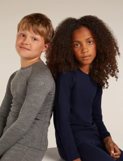 Kids 200 Oasis LS Crewe Midnight Navy