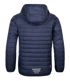 Kids Eikefjord Jacket - navy/bright green