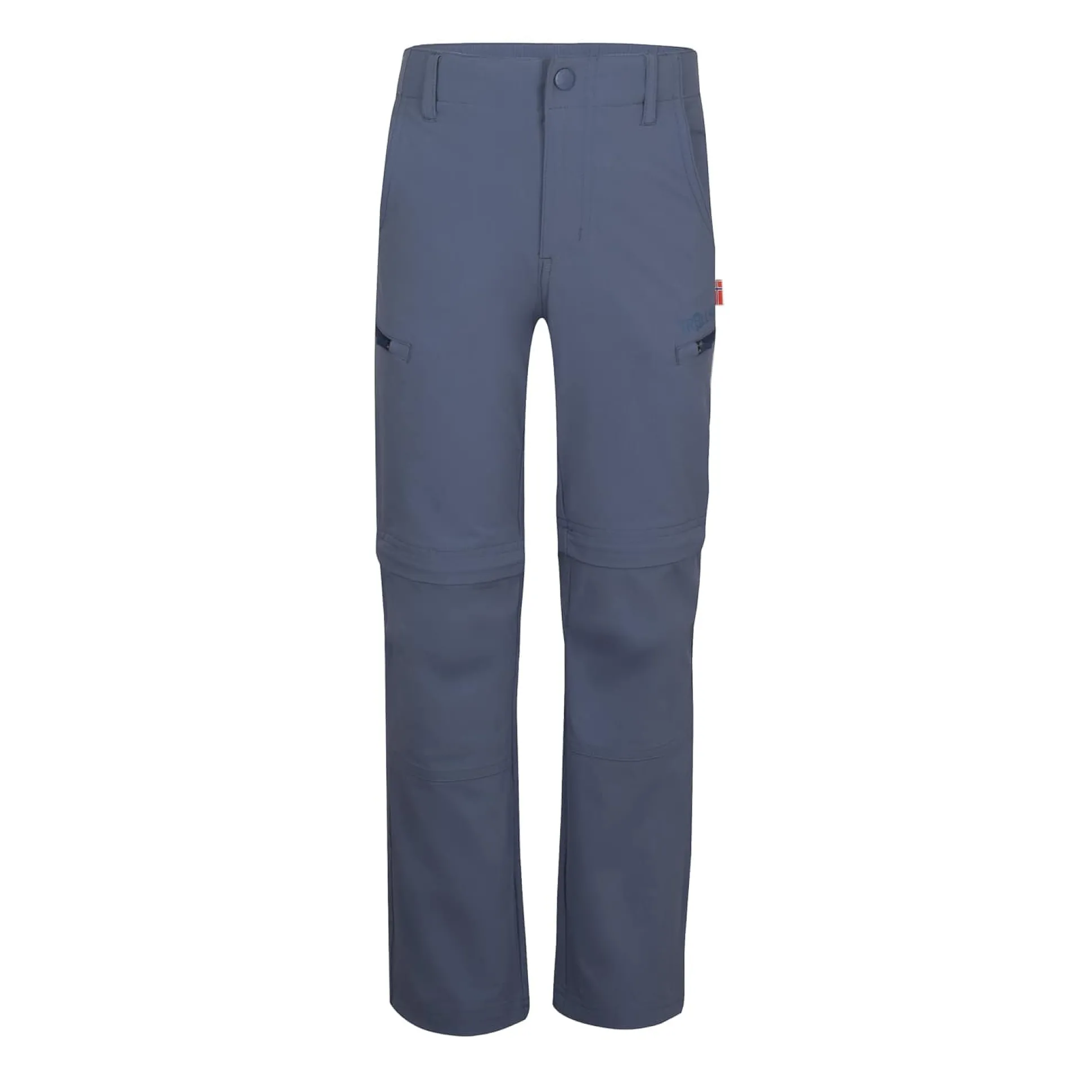 Kids Kjerag Zip Off Pants Lotus Blue
