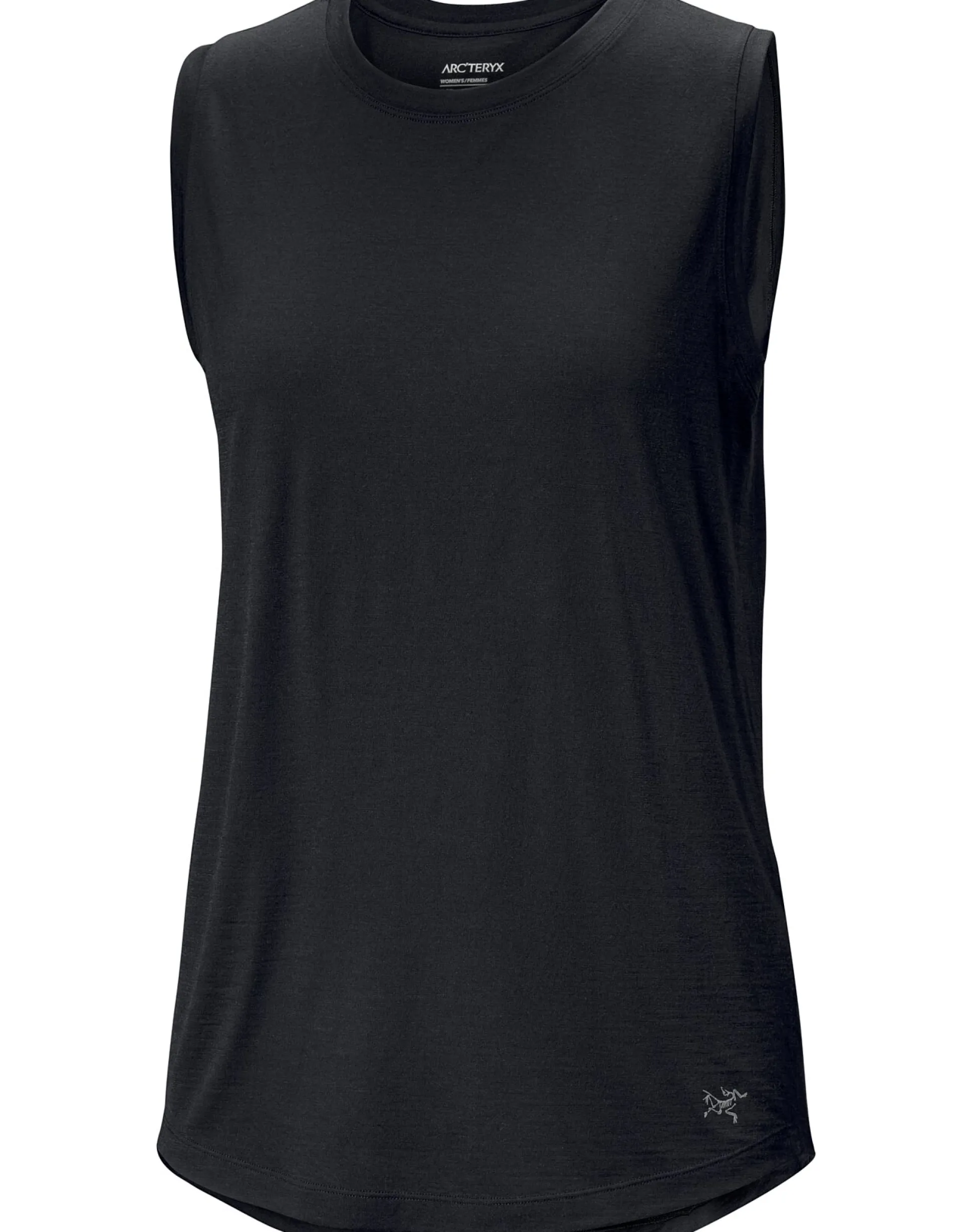 Lana Merino Wool Tank W Black