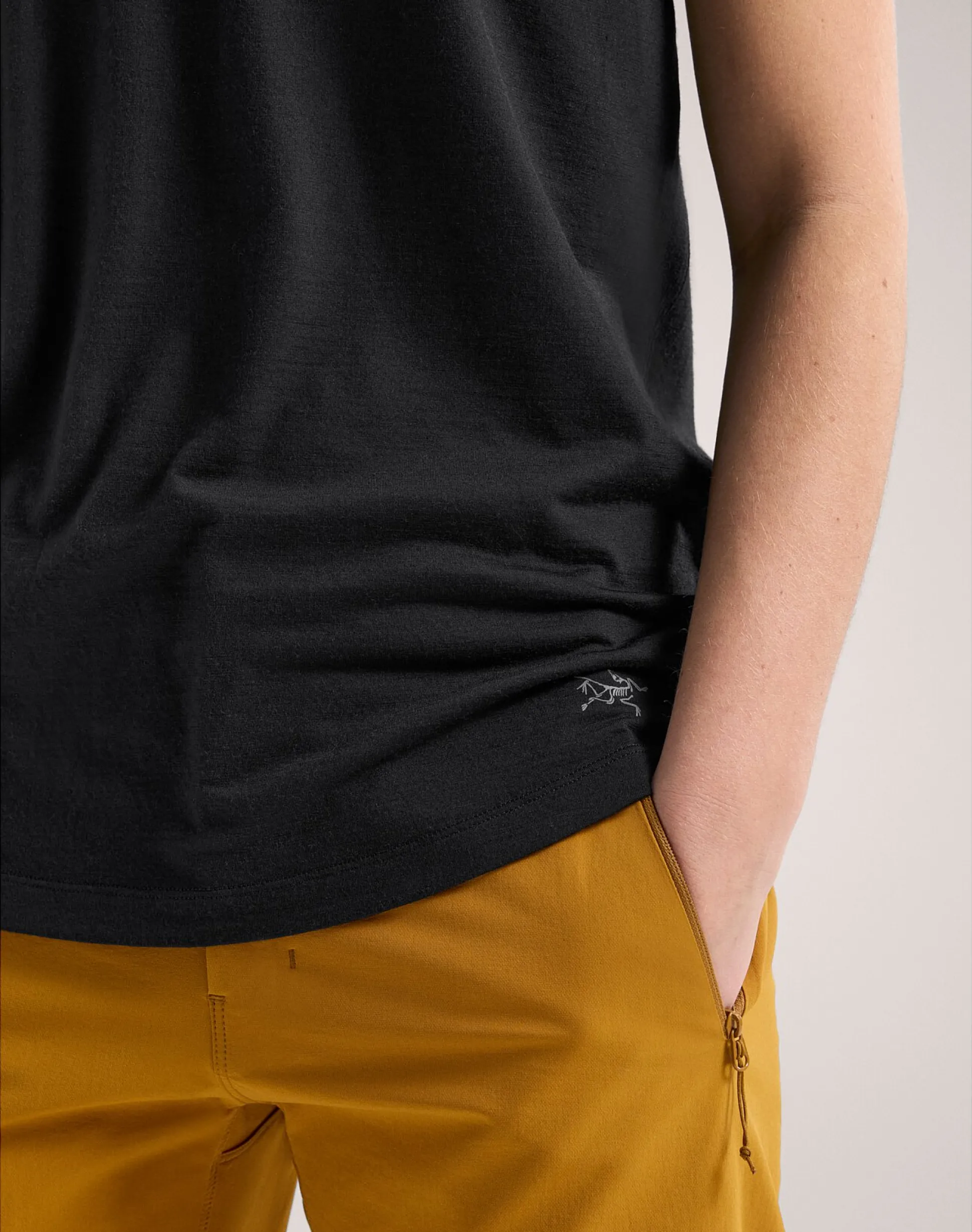 Lana Merino Wool Tank W Black