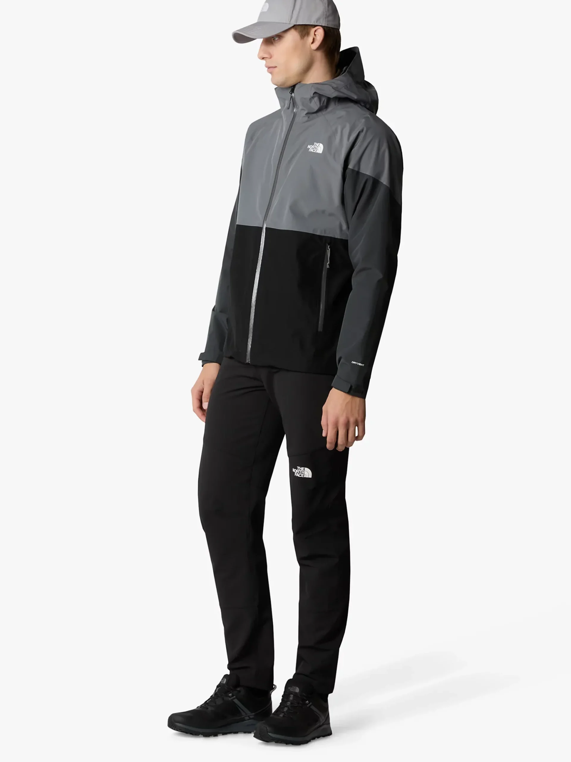 Lightning Zip-In Jacket - Black Pearl - Asphalt Grey