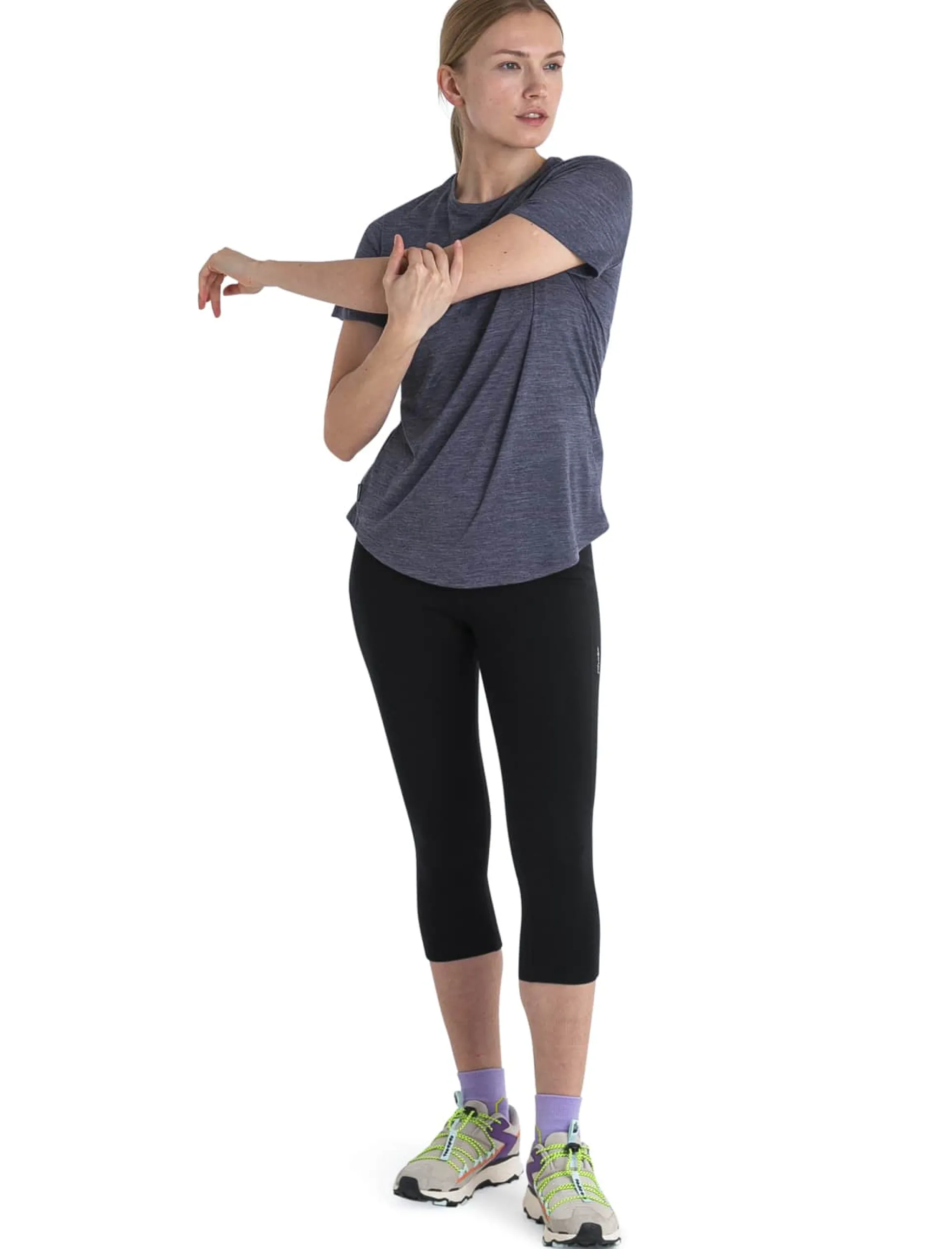 Merino 125 Cool Lite Sphere Tee W Midnight Navy