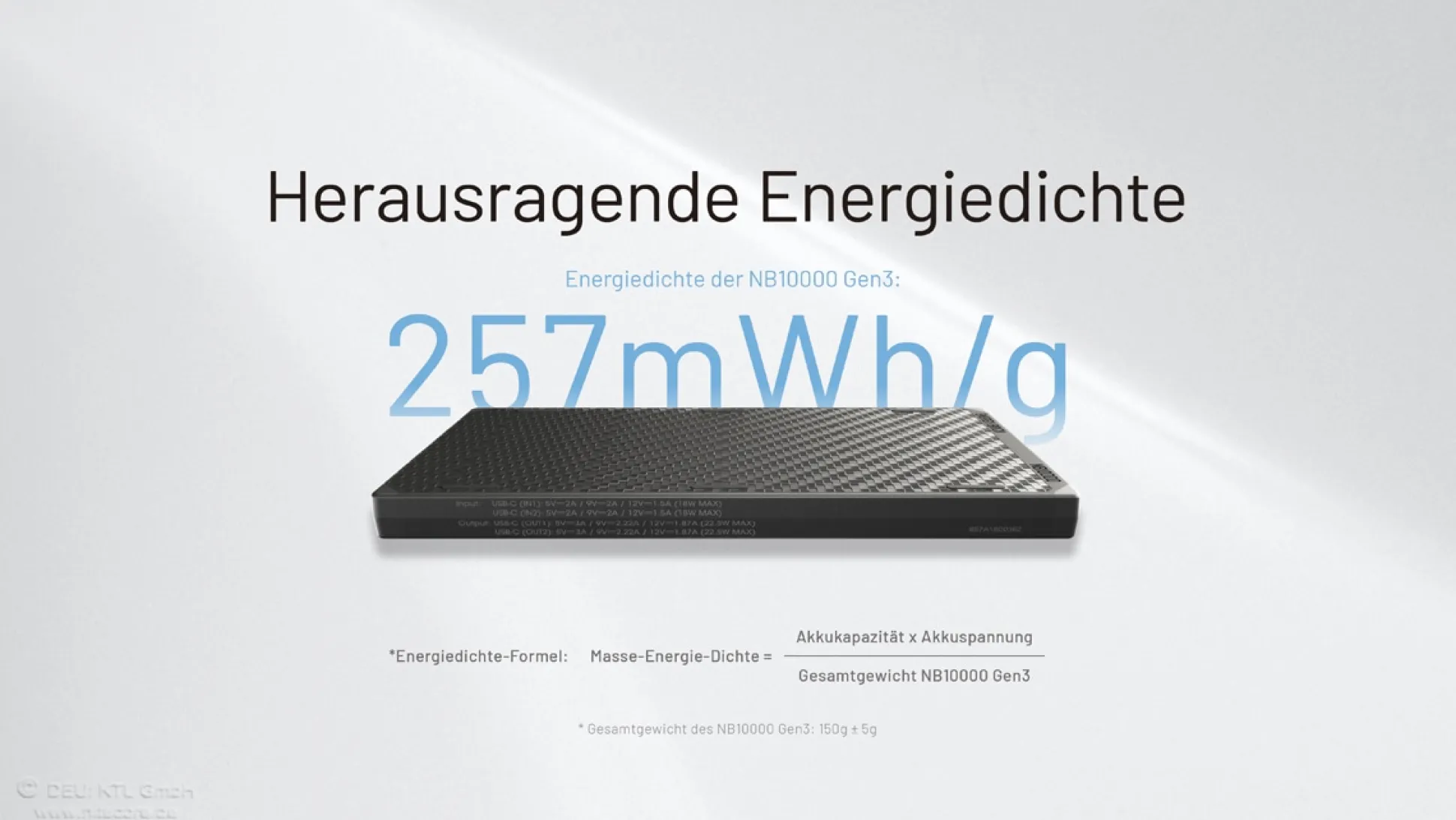 NB10000 Gen3 Powerbank