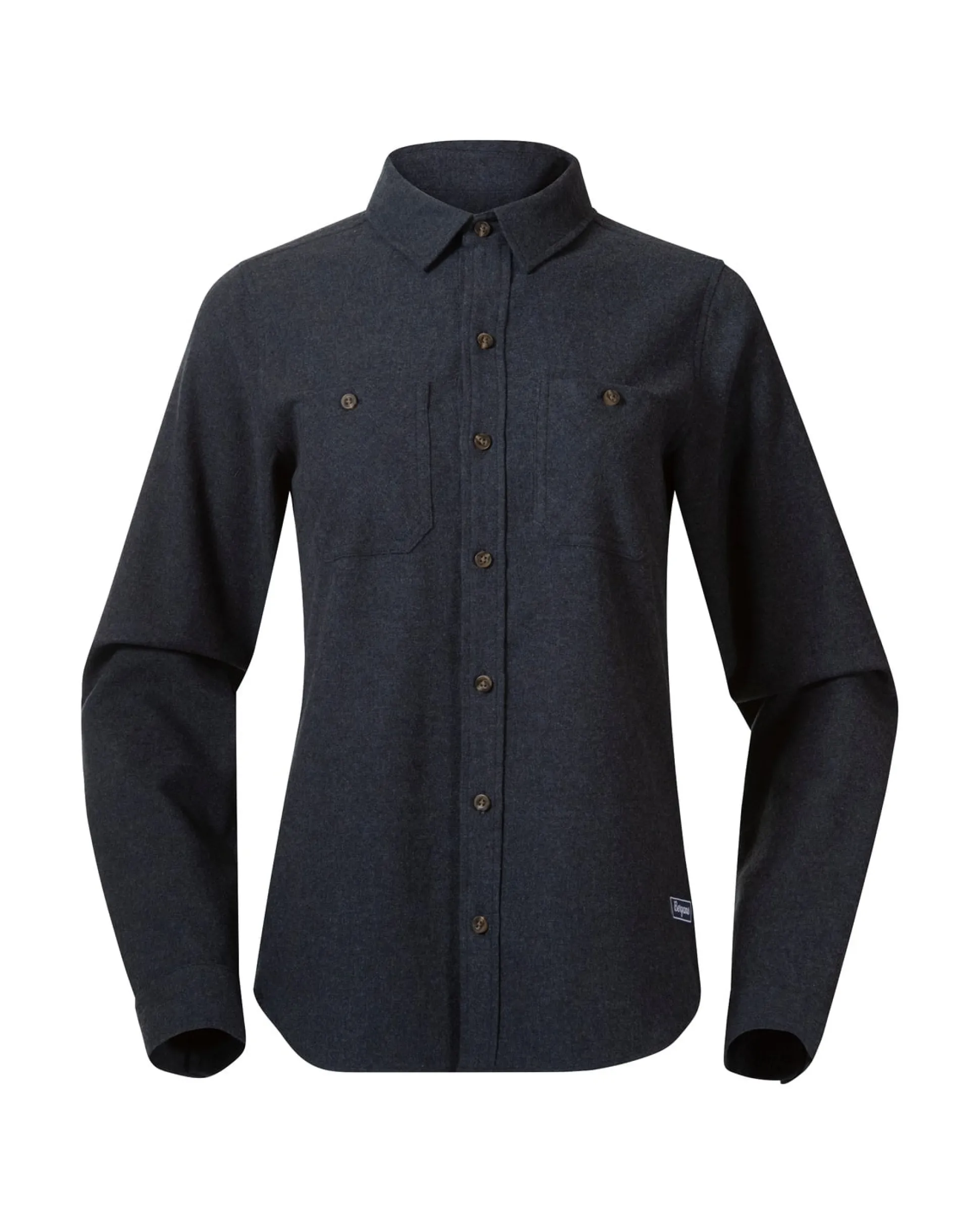 Nordmarka Flannel Shirt W Navy Blue