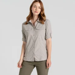 NosiLife Adv LS Shirt III Soft Mushroom