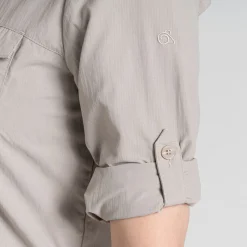 NosiLife Adv LS Shirt III Soft Mushroom