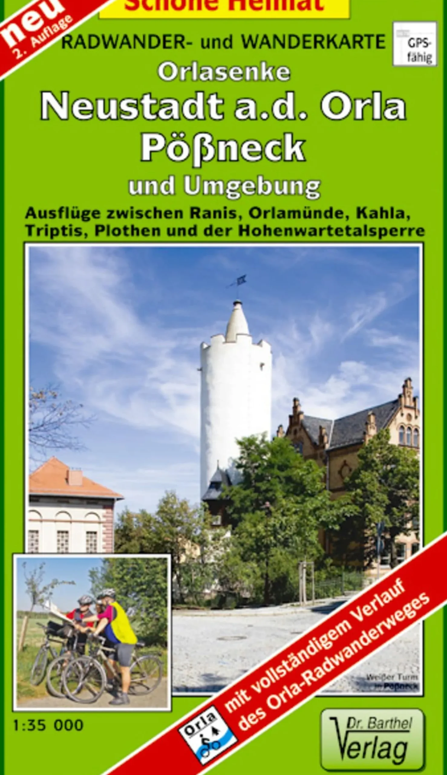 Orlasenke, Neustadt a. d. Orla, Pößneck und Umgebung