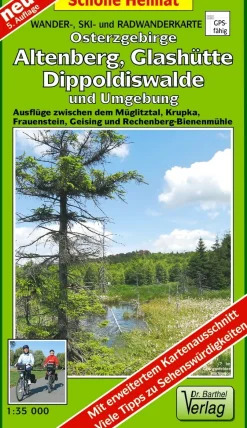 Osterzgebirge, Altenberg, Glashütte, Dippoldiswalde und Umgebung