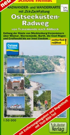 Ostseeküsten-Radweg von Travemünde nach Ahlbeck