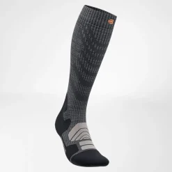 Outdoor Merino Compression Socks Lava Grey