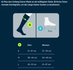 Outdoor Merino Compression Socks Lava Grey