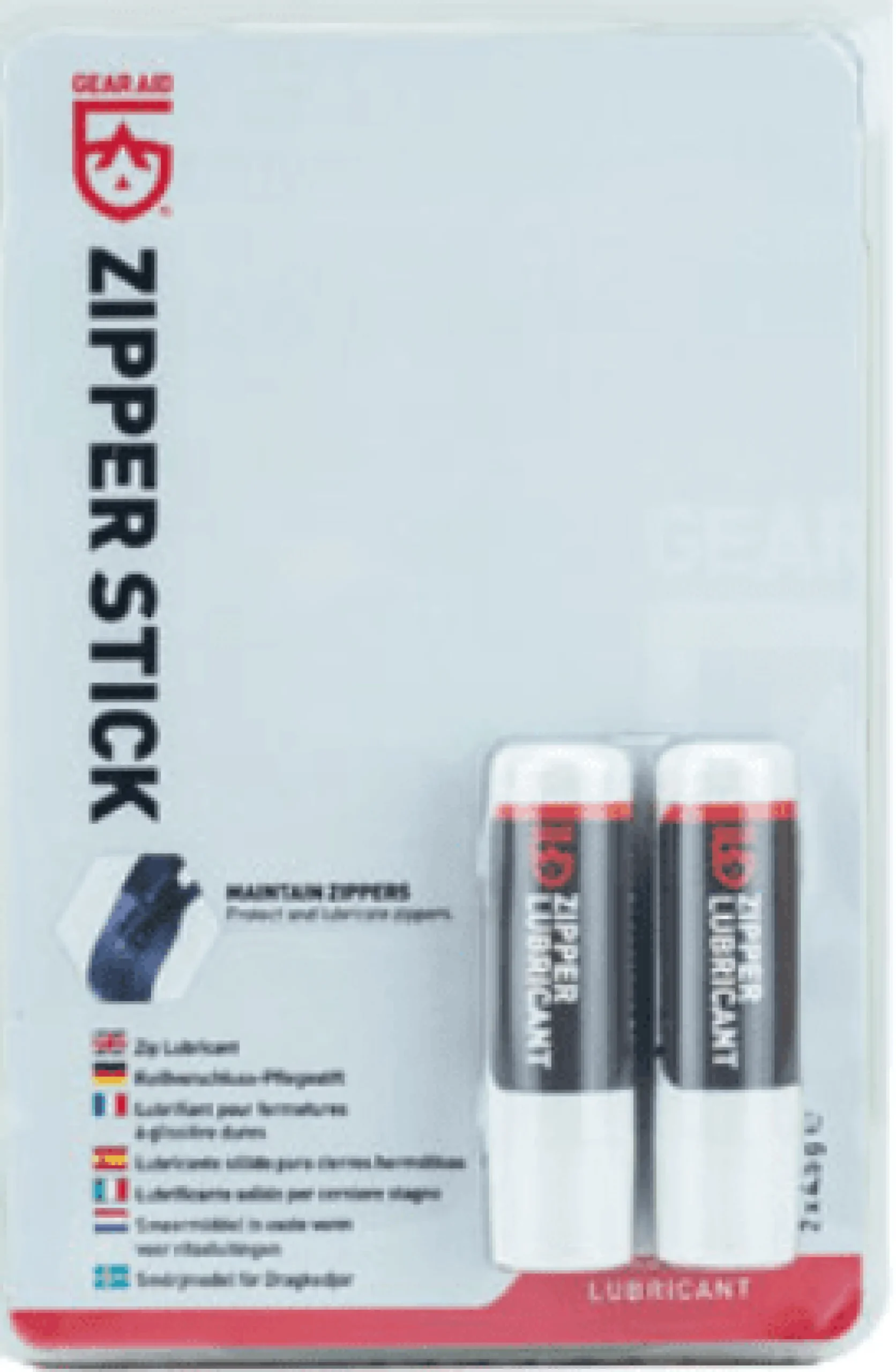 Pflegemittel Reissverschluss