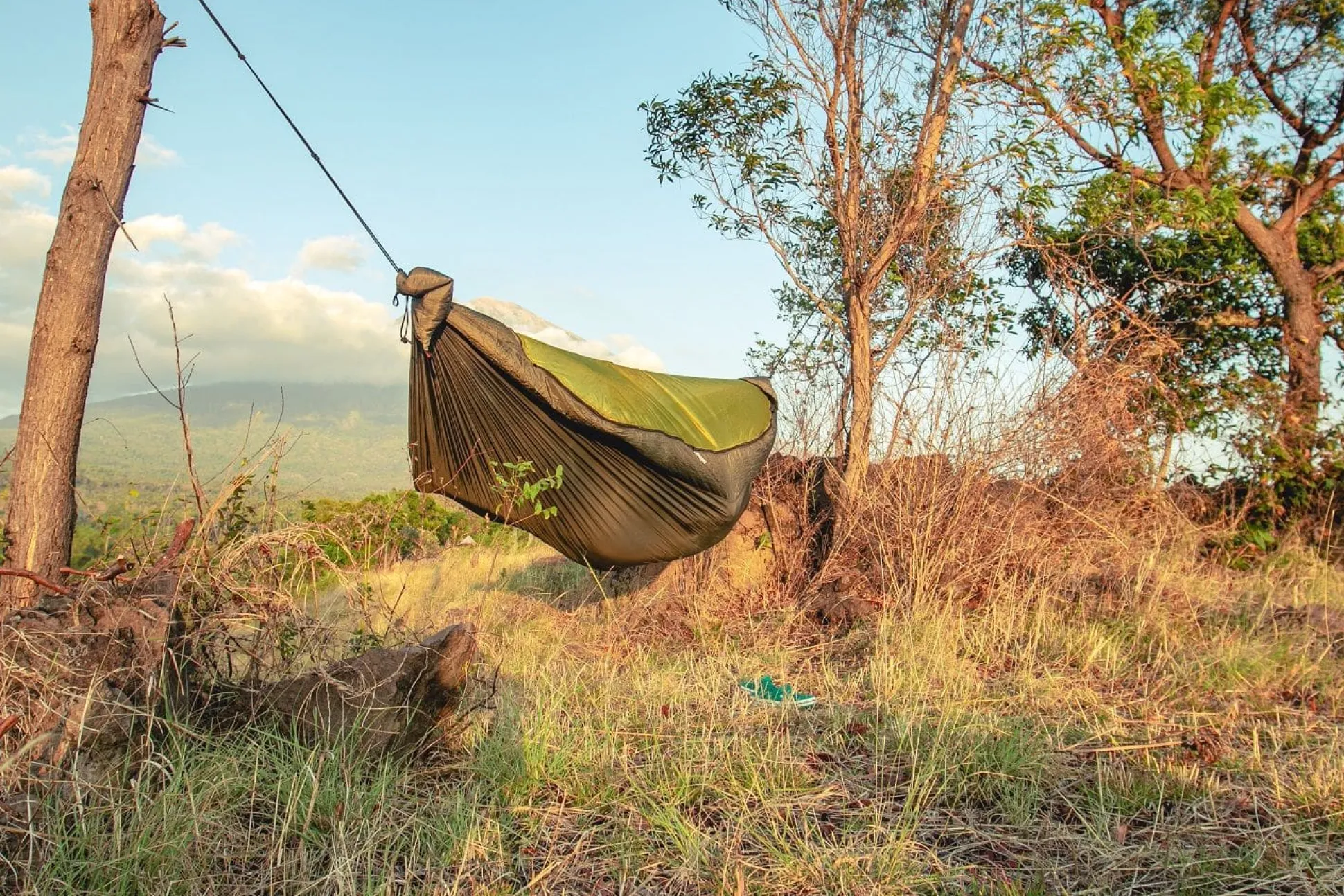 Pro Hammock recycelt - army green