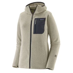 R1 Air Full Zip Hoody W Wool White