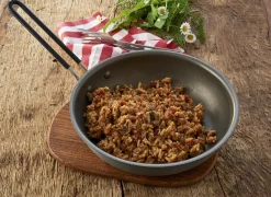 Rindfleisch Stroganoff mit Reis