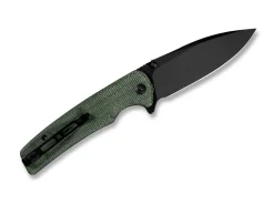Sencut Sachse Micarta Green - Black Blade