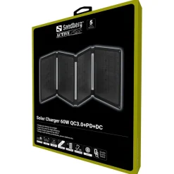 Solarpanel 60W QC3.0+PD+DC