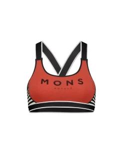 Stella X Back Bra W Cranberry/Mr Stripe