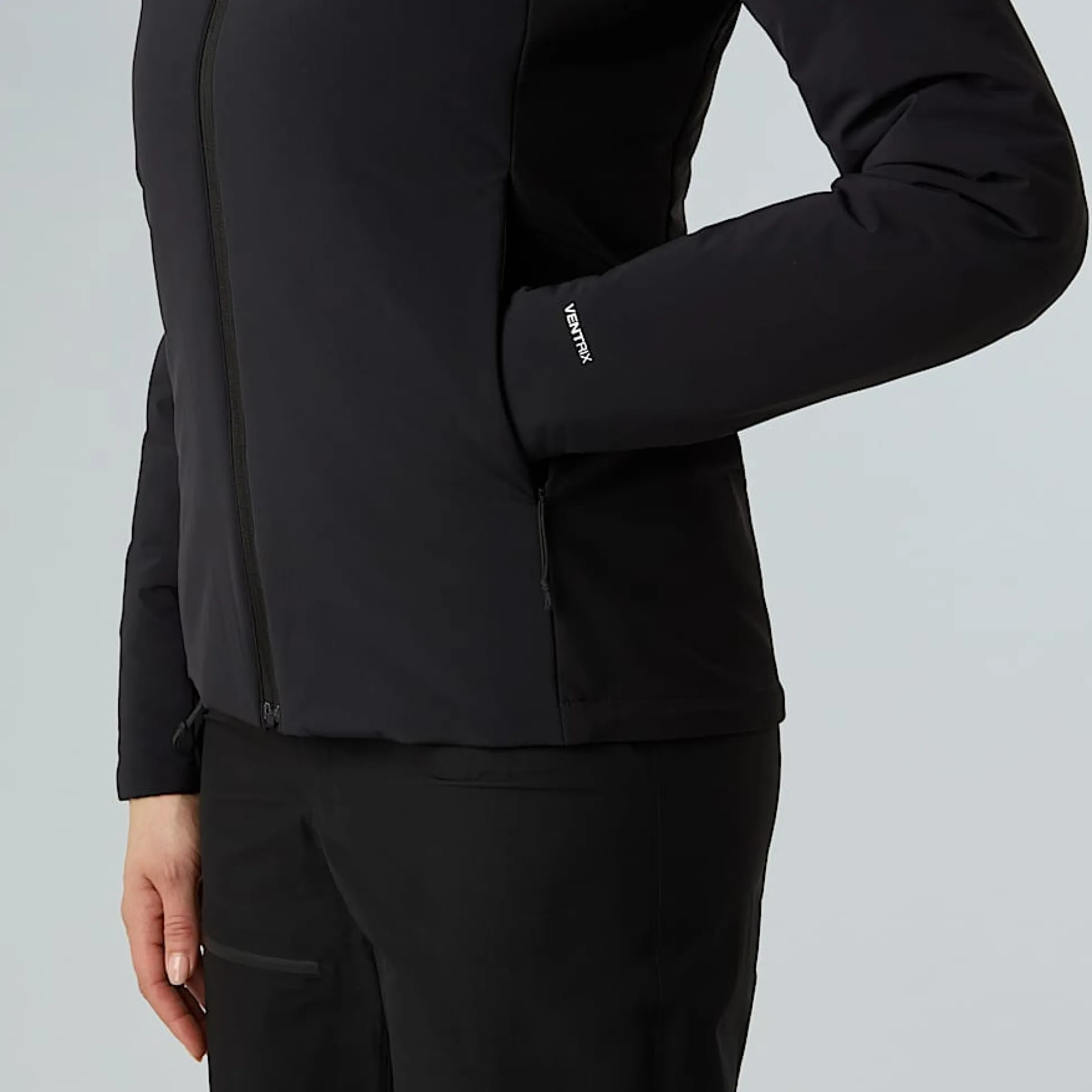 Summit Casaval Hybrid Hoodie W TNF Black