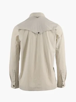 Syn LS Shirt Silver Creme