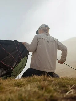 Syn LS Shirt Silver Creme