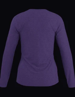 Taema Crew LS W Azalea Heather