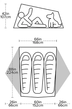 Tiger Wall UL3 Bikepack Solution Dye