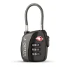 TSA 3 Dial Cable Lock - Black