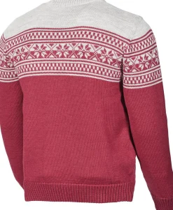 Vidar Crewneck Deep Red