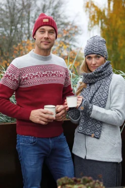 Vidar Crewneck Deep Red