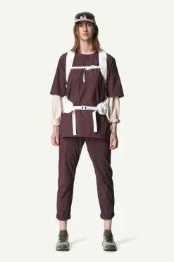 Wadi Pants W Red Illusion