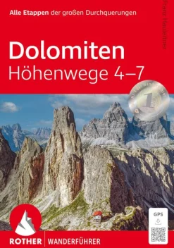 Wanderführer Dolomiten Höhenwege 4-7