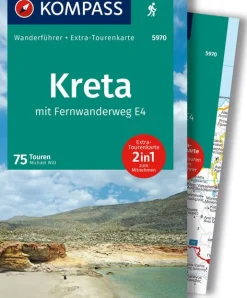 Wanderführer Kreta mit E4 - 2-in-1
