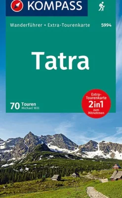 Wanderführer Tatra, 70 Tourenführer Mit Karte