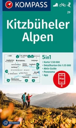 Wanderkarte 29 - Kitzbüheler Alpen