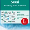 Wanderkarte 721 - Lauenburgische Seen, Ratzeburg, Mölln, Schaalsee