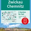 Wanderkarte 804 - Ostthüringen,Zwickau,Chemnitz