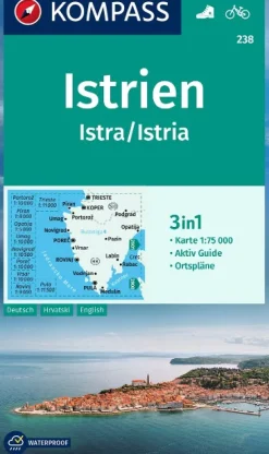 Wanderkarte 238 Istrien