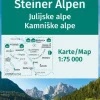 Wanderkarte 2801 Julische Alpen Steinern. Alpen