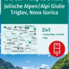 Wanderkarte 2804 Soca-Tal, Isonzo, Alpi Giulie / Julische Alpen, Triglav, Nova Gorica