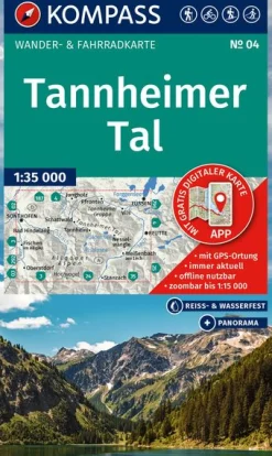Wanderkarte 04 Tannheimer Tal