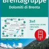 Wanderkarte Brentagruppe