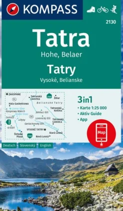 Wanderkarte Hohe Tatra