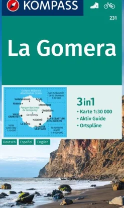Wanderkarte La Gomera