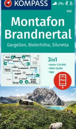 Wanderkarte Montafon