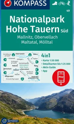 Wanderkarte NP Hohe Tauern Süd