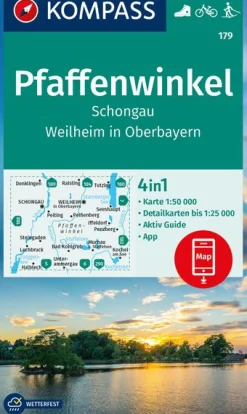 Wanderkarte Pfaffenwinkel
