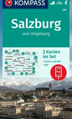 Wanderkarte Salzburg und Umgebung
