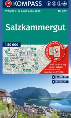 Wanderkarte Salzkammergut